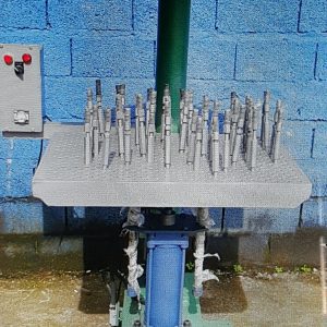 1318 Maqfund pneumática Automática, com painel e temporizador  placa 555 x 810mm. VENDIDA