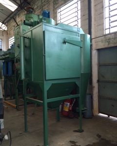 4189 Coletor de pó com ciclone,  9 filtros tipo cartucho,  ventoinha 5CV/ 3.490 RPM