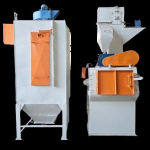 Jato de granalha Wheelabrator cap. 150kg com coletor