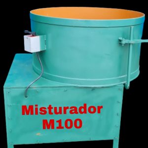 Misturador de areia novo marca JF Machine capacidade 100kg. Motor 5CV/ 1.150