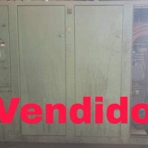 Forno Indução, marca Inductotherm modelo MK4, Potência 375 KW. Capacidade 850 Kg. VENDIDO