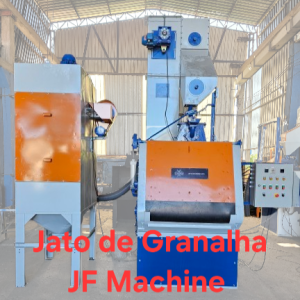 Jato de granalha 27 x 36 marca Wheelabrator  cap. 350 kg.