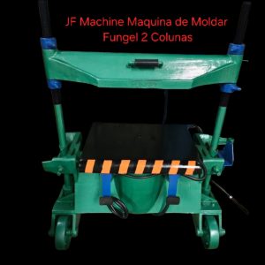 Máquina de Moldar marca Fungel 2 colunas, reformada, medidas mesa: 450mm x 650mm, diâmetro do pistão 12” – peso 650 kg.